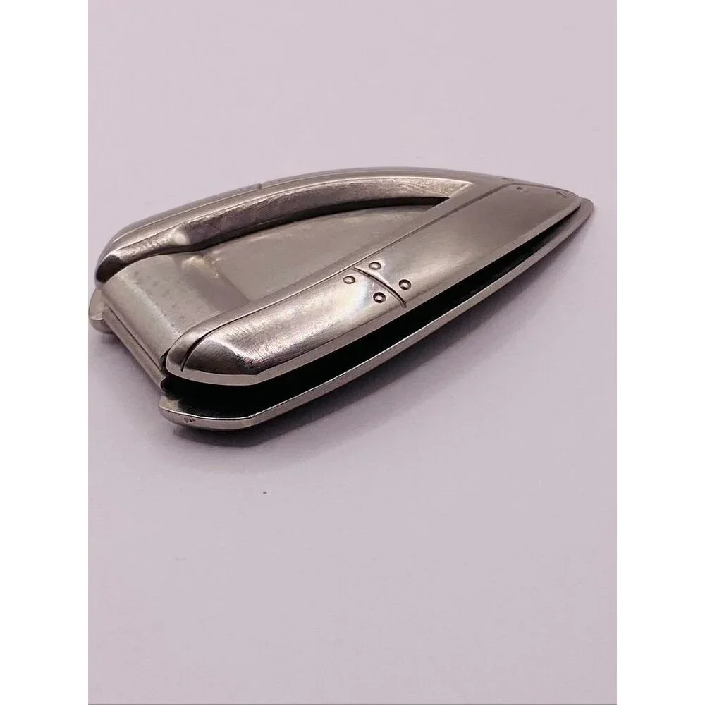 Tiffany & Co Stainless Steel Streamerica Money Clip Holder